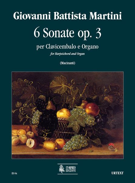Sei Sonate, Op. 3 : Per Clavicembalo E Organo (Bologna, 1747).