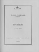 Five Pieces : For String Quartet.