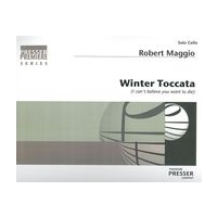 Winter Toccata : For Solo Cello.