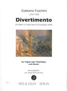 Divertimento - Un Ballo In Maschera Di Giuseppe Verdi : Für Fagott Oder Flöte/Oboe und Klavier.