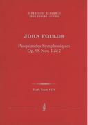 Pasquinades Symphoniques, Op. 98 Nos. 1 & 2 : For Large Orchestra (1935) / Ed. Lucian Beschiu.