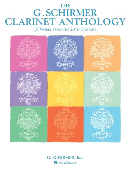 G. Schirmer Clarinet Anthology : 15 Works From The 20th Century.