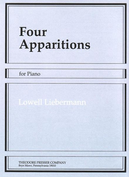 Four Apparitions, Op. 17 : For Piano.
