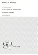 Sonata In D Minor : For Flute and Basso Continuo / edited by Alejandro Garri.