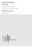 Sinfonia In D Major, GWV 528 : For 2 Clarini, Timpani, Strings & Basso Continuo.