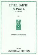 Sonata In A Minor, Op. 7 : For Violin and Piano.