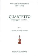 Quartetto In Fa Maggoire, Libro IV, N. 1 / edited by Giuseppe Fochesato.