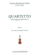 Quartetto In Fa Maggiore, Libro III, N. 1 / edited by Giuseppe Fochesato.