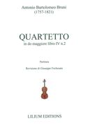 Quartetto In Do Maggiore, Libro IV, N. 2 / edited by Giuseppe Fochesato.