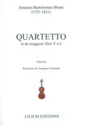 Quartetto In Do Maggiore, Libro V, N. 2 / edited by Giuseppe Fochesato.
