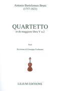 Quartetto In Do Maggiore, Libro V, N. 2 / edited by Giuseppe Fochesato.
