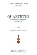 Quartetto In Mi Bemolle Maggiore, Libro X, N. 6 / edited by Giuseppe Fochesato.