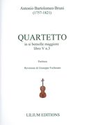 Quartetto In Si Bemolle Maggiore, Libro V, N. 3 / edited by Giuseppe Fochesato.