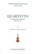 Quartetto In Si Bemolle Maggiore, Libro V, N. 3 / edited by Giuseppe Fochesato.