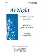 At Night : For Mixed Voices A Cappella (2008).
