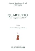 Quartetto In Re Maggiore, Libro III, N. 4 / edited by Giuseppe Fochesato.