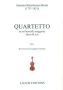 Quartetto In Mi Bemolle Maggiore, Libro III, N. 6 / edited by Giuseppe Fochesato.