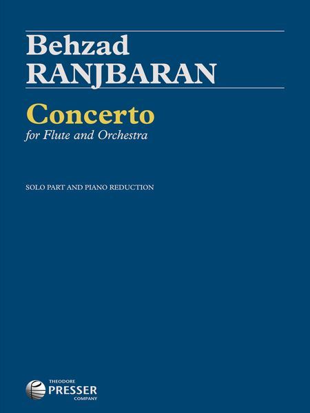 Concerto : For Flute and Orchestra - Flute and Piano reduction.