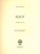 Elegy : For Bassoon Solo (2002).