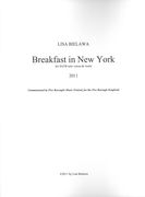 Breakfast In New York : For SATB Solo Voices and Violin (2011).