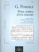 Posa Sopra d'Un Faggio : Cantata For Soprano Voice, Alto Recorder and Basso Continuo.