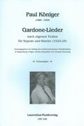 Gardone-Lieder - Nach Eigenen Texten : Für Sopran und Klavier (1924-25) / Ed. Thomas Emmerig.