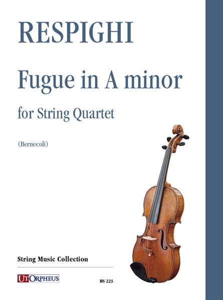 Fugue In A Minor : For String Quartet / edited by Emy Bernecoli.