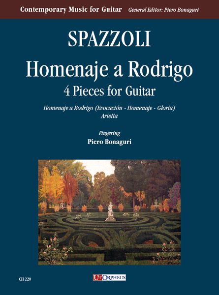 Homenaje A Rodrigo : 4 Pieces For Guitar.