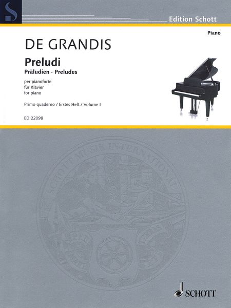 Preludi : Per Pianoforte - Vol. 1 : Twelve Preludes (2002).