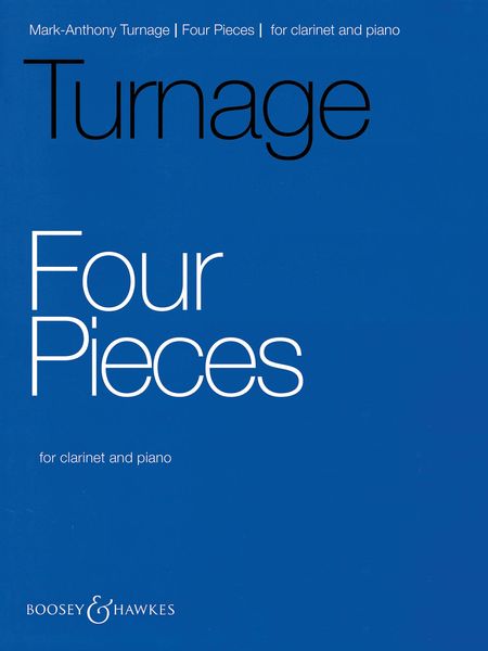 Four Pieces : For Clarinet and Piano.