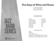 Days of Wine and Roses : For Jazz Band / arranged by Dave Rivello.