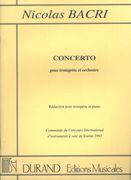 Concerto, Op. 39 : Pour Trompette Et Orchestre (1992) - reduction Pour Trompette Et Piano.