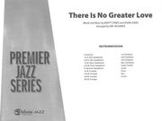 There Is No Greater Love : For Jazz Band / arranged by Eric Richards.