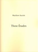 Three Études : For Piano.