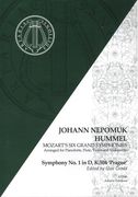 Symphony No. 1 In D, K. 504 (Prague) : For Pianoforte, Flute, Violin and Cello / arr. J. N. Hummel.