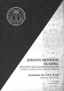 Symphony No. 3 In E Flat, K. 543 : For Pianoforte, Flute, Violin and Cello / arr. J. N. Hummel.