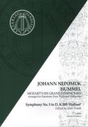 Symphony No. 5 In D, K. 385 (Haffner) : For Pianoforte, Flute, Violin and Cello / arr. J. N. Hummel.