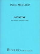 Sonatine, Op. 76 : Pour Clarinette Et Piano.