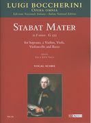 Stabat Mater In F Minor, G 532 : For Soprano, 2 Violins, Viola, Cello & Basso / Ed. Luca Levi Sala.