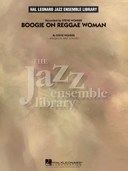 Boogie On Reggae Woman : For Jazz Ensemble / arranged by Mike Tomaro.