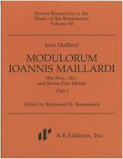 Modulorum Ioannis Maillardi Part 1.