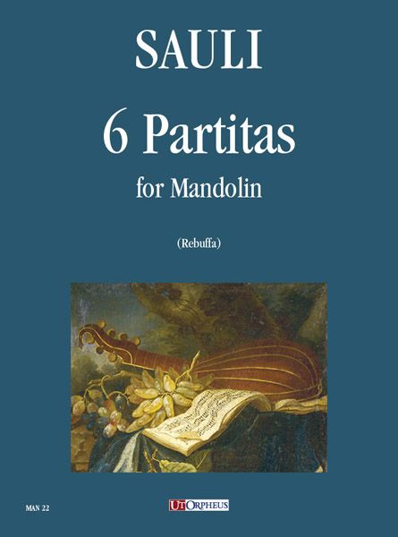 6 Partitas For Mandolin / edited by Davide Rebuffa.