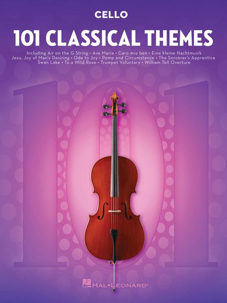 101 Classical Themes : For Cello.