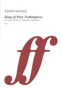 Song of Pure Nothingness : For Mezzo-Soprano Or Countertenor and Piano (2015).