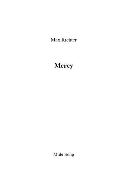 Mercy : For Violin and Piano.