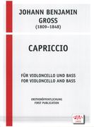 Capriccio, Op. 6 : Für Violoncello und Kontrabass / edited by Folckert Lüken-Isberner.