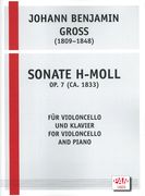 Sonate H-Moll, Op. 7 : Für Violoncello und Klavier / edited by Folckert Lüken-Isberner.