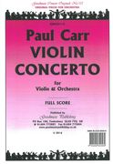 Violin Concerto : For Violin and Orchestra (2014) -.