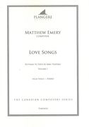 Love Songs - Settings To Texts by Sara Teasdale, Vol. 1 : For High Voice and Piano.