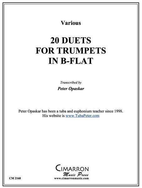 20 Duets : For Trumpets In Bb.